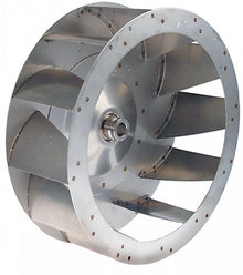 fan wheel D1 ø 350mm H1 120mm vanes 12 D2 ø 19,5mm D3 ø 23mm H2 45mm