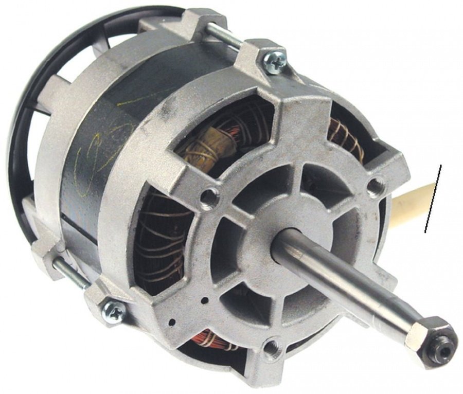 fan motor 220-240V 1 phase 50Hz 0,37kW 2800rpm speeds 1 L1 145mm L2 77mm L3 47mm D1 ø 15mm