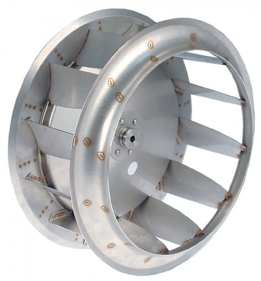Elice turbina ventilator cuptor ext. ø 380 mm, H 170 mm ax ø 10 mm, cu 12 aripioare - 601234
