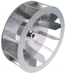 Elice rotor ventilator cuptor ext. ø 350 mm, H 114 mm, int. ø 23 x 19,5 mm, 12 aripioare - 601244