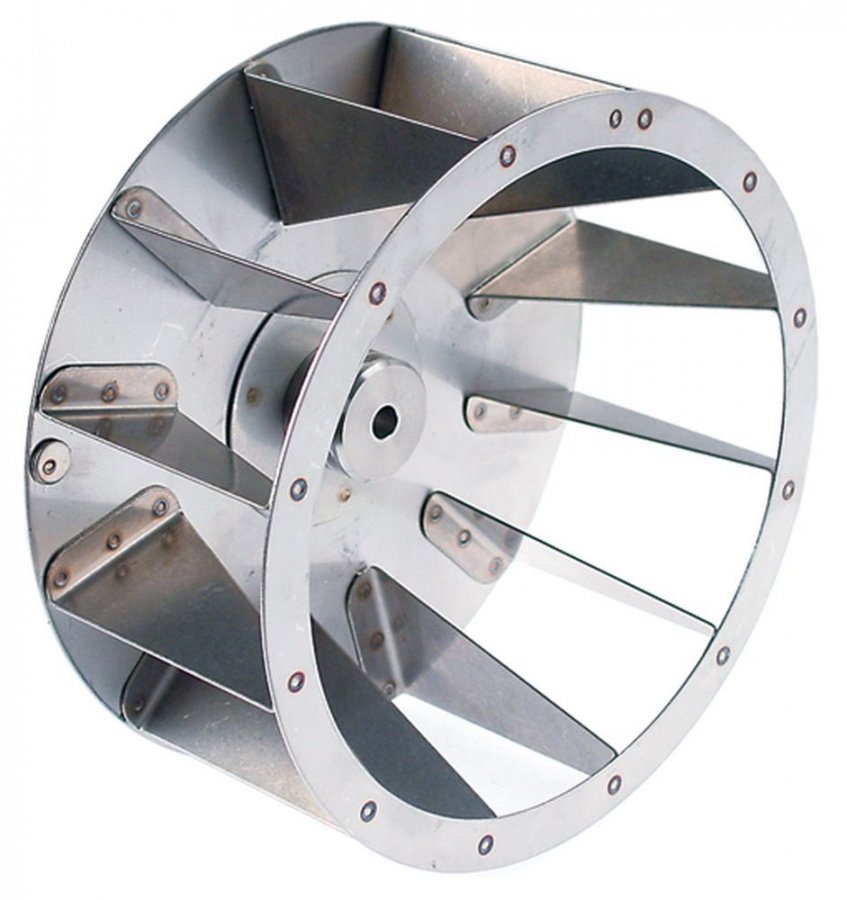 Rotor ventilator cuptor ø 180 mm, int. ø 8/6 mm, adancime 77 mm, cu 12 palete - 601246
