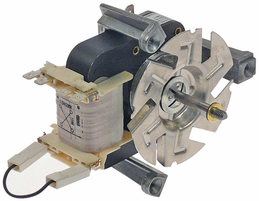 Ventilator de aer cald, 115/230 V, 32 W, L1 58 mm, L2 20 mm, L3 -mm, L4 87 mm, palete ø -mm, EM4218-405 bu - Cod 601264