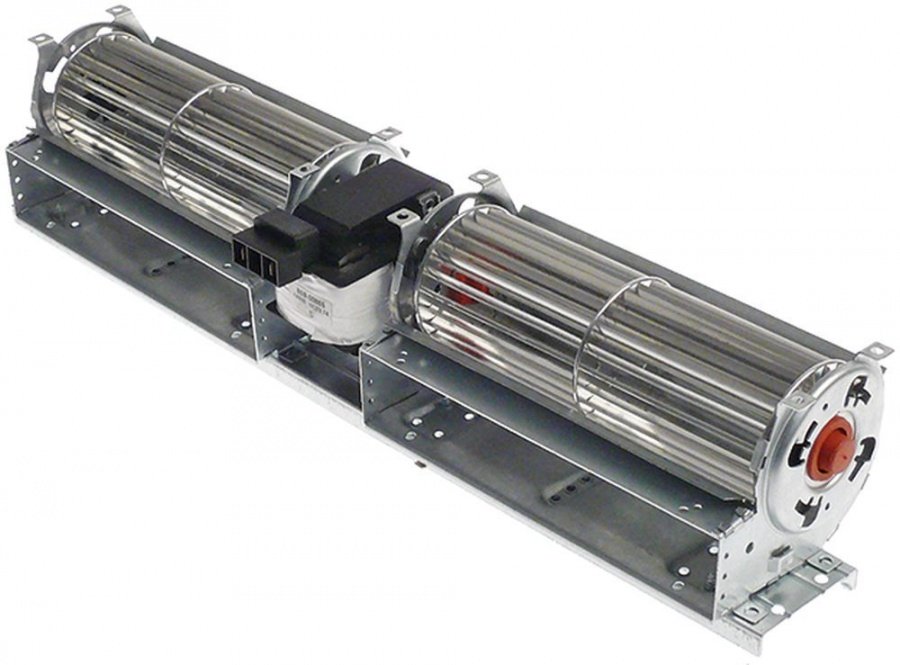 Ventilator tangential 2x180 mm, tambur ø 60 mm, motor central, 230 V, 50 Hz, 36 W, Electrolux, Zanussi 0KZ459 - 601274