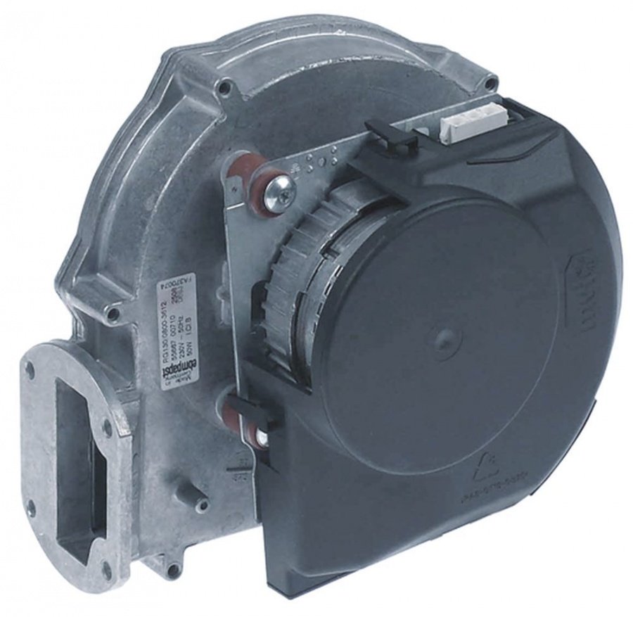 Ventilator 230 V, AC 50 Hz, 50 W, ebm papst RG130/0800-3612, max 115 m3/h - 601295