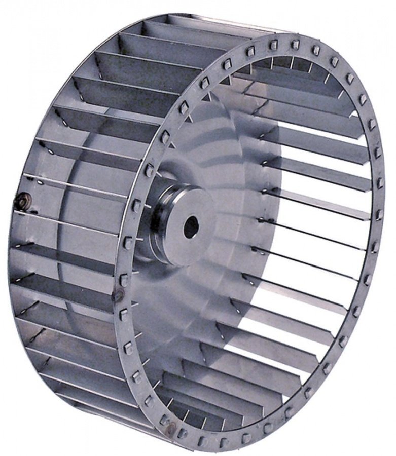 Rotor turbina ventilator cuptor ext. ø150 mm, int ø 8 mm, H 50 mm, 36 aripioare - 601353