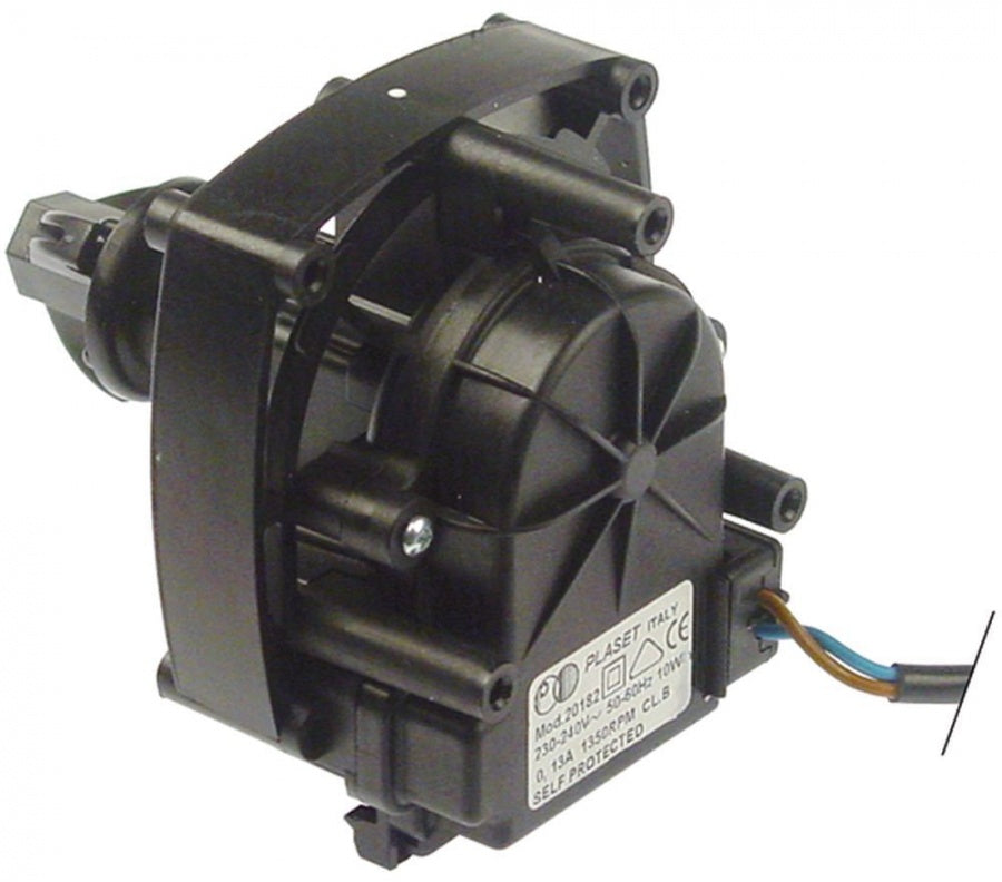  Motor ventilator PLASET type 20182 10W 230V ax ø 8mm - 601375