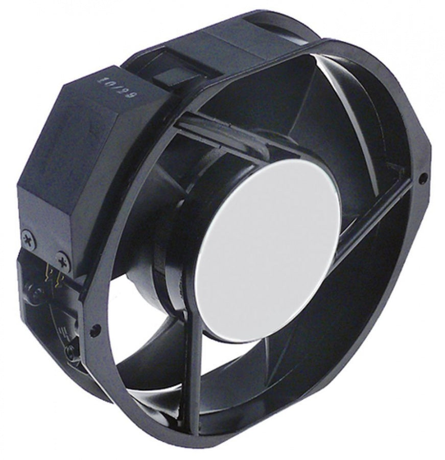 Ventilator axial oval 172 x 150 mm, H 38 mm, 230 V, 38/35 W, rulment cu bile - 601388