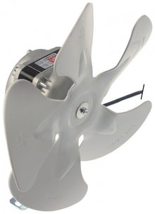 fan 230V 10W 50/60Hz fan wheel ø 254mm shaft length 14mm feet depth 85mm L 67mm W 83mm