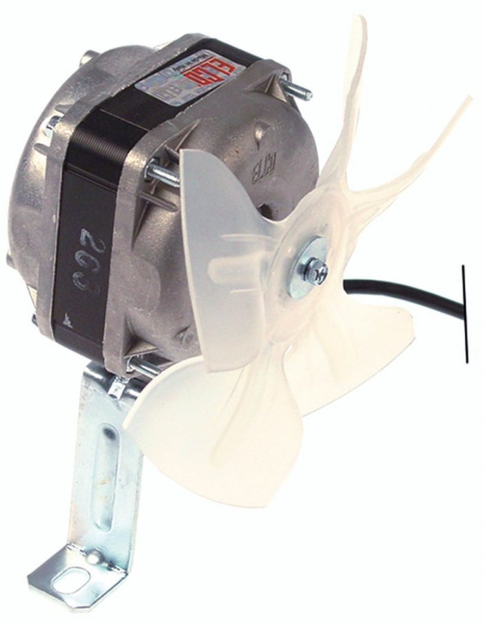 fan 230V 10W 50Hz fan wheel ø 154mm shaft length 125mm feet depth 72mm wing angle 28°