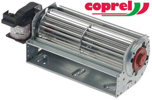 Ventilator tangential, lungime 180 mm, tambur ø 60 mm, pozitie motor stanga, 25 W, 230 V, universal - 601452
