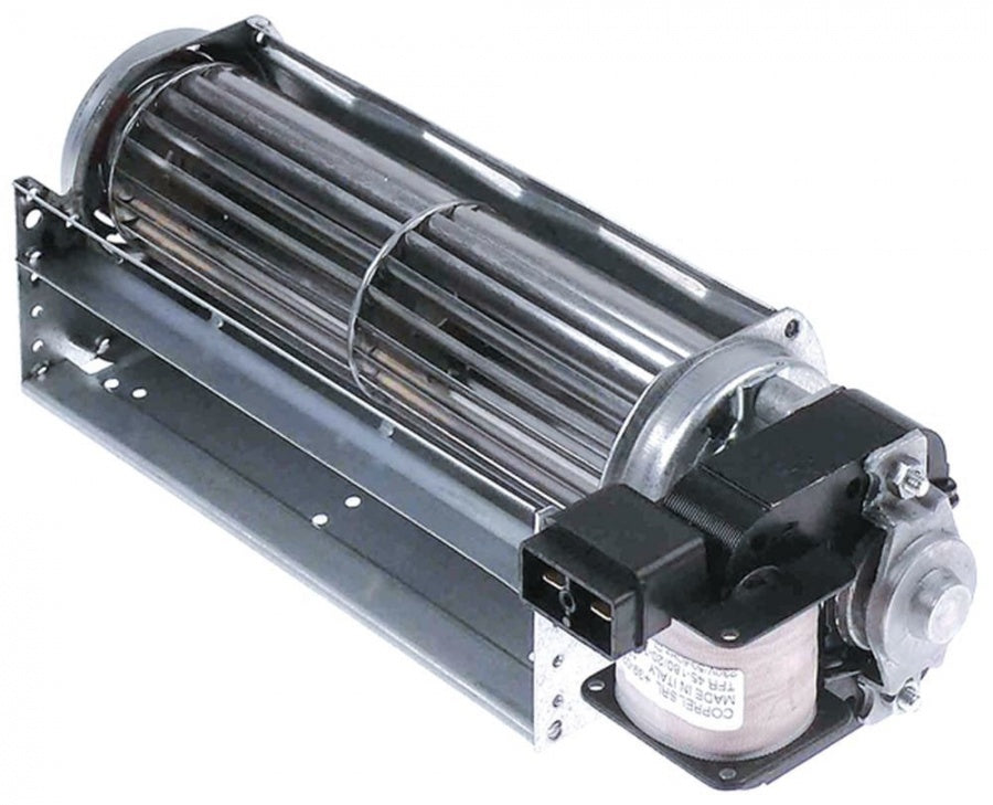 Ventilator tangential cu tambur ø 45x180 mm, pozitie motor dreapta, 230 V, 50/60 Hz, 26 W, universal - 601456