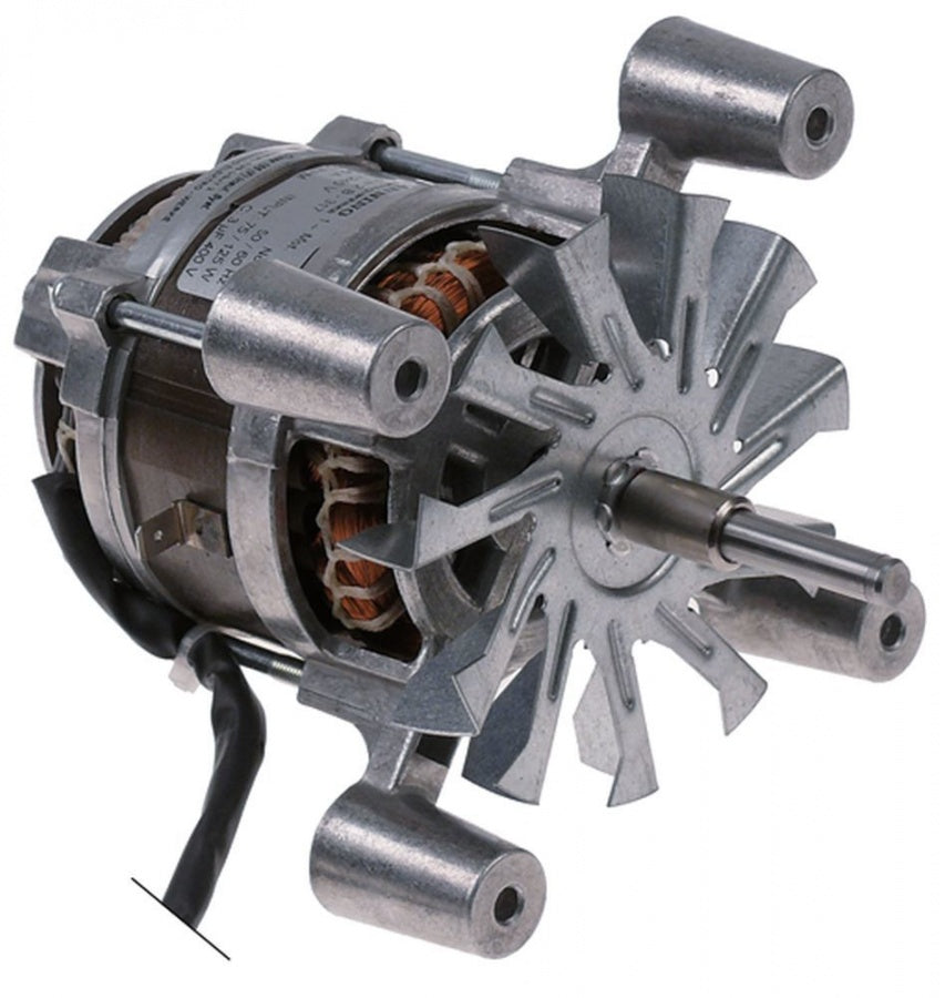 Motor pentru ventilator de aer cald, 230 V, faze 1, 50 Hz, 0,03 kW, 3600 rpm, viteze 1, ax ø 12 mm, HANNING L5ow2B-317 - 601474