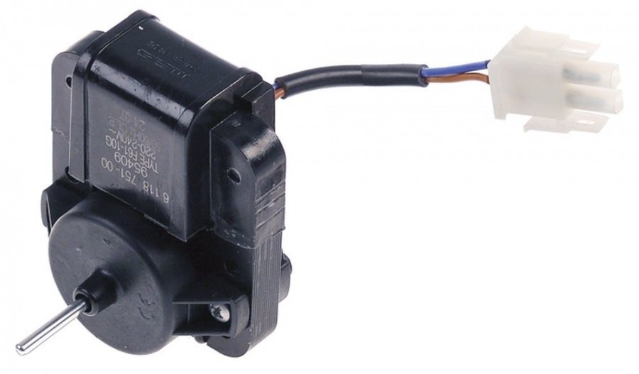 fan motor 230V 50-60Hz shaft length 22mm shaft ø 3mm type F61-10G with plug