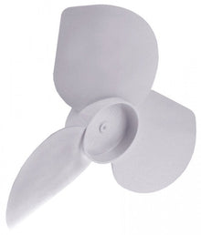 fan wheel ø 164mm W 27mm shaft intake ø 3mm plastic
