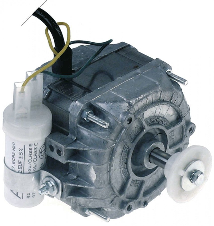 Fan motor 35W 230V 50/60Hz L3 153mm W 83mm with capacitor capacitor 2,5µF - 601524