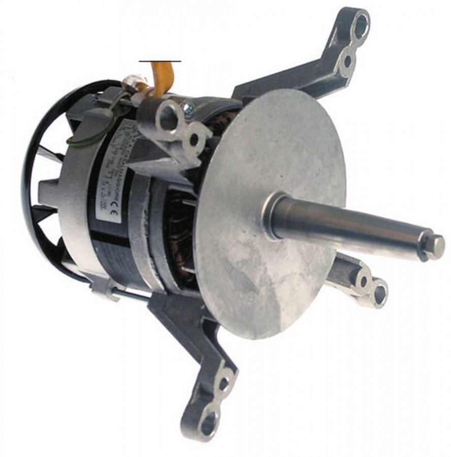 fan motor 230/400V 3 phase 50Hz 0,5HP 1350rpm speeds 1 L1 168mm L2 45mm L3 27mm D1 ø 24mm