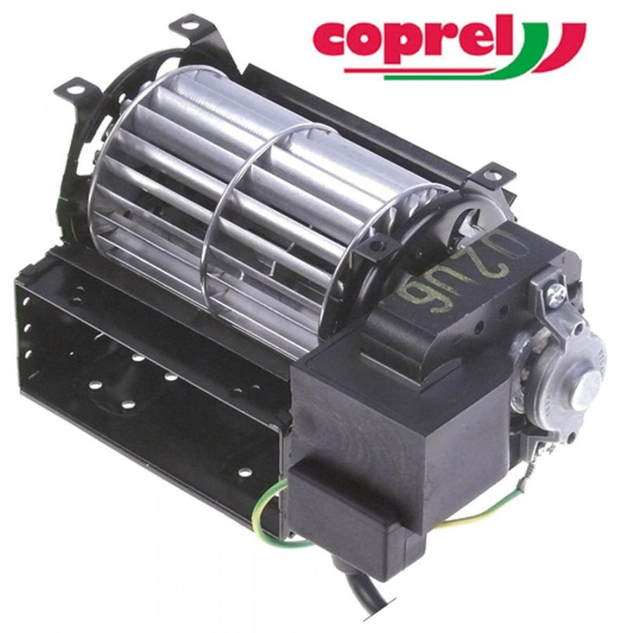 Ventilator tangential COPREL FFR, 18 W, 230 V, tambur ø 60 mm, L  90 mm, pozitie motor dreapta - 601547
