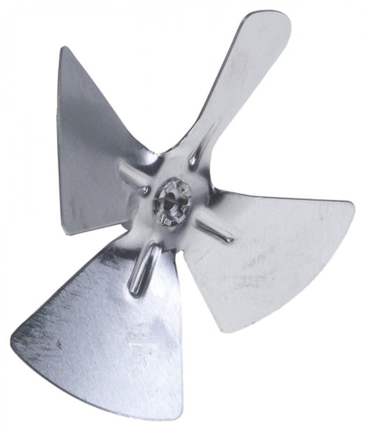 Elice ventilator ø 96 mm, ax ø 4 mm, aluminiu, pentru aspirare aer - 601563