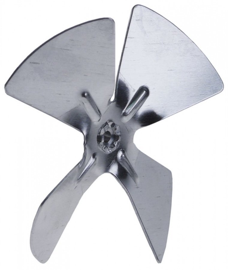 Elice ventilator ø 96 mm, ax ø 4 mm, aluminiu,  pentru suflare aer - 601564