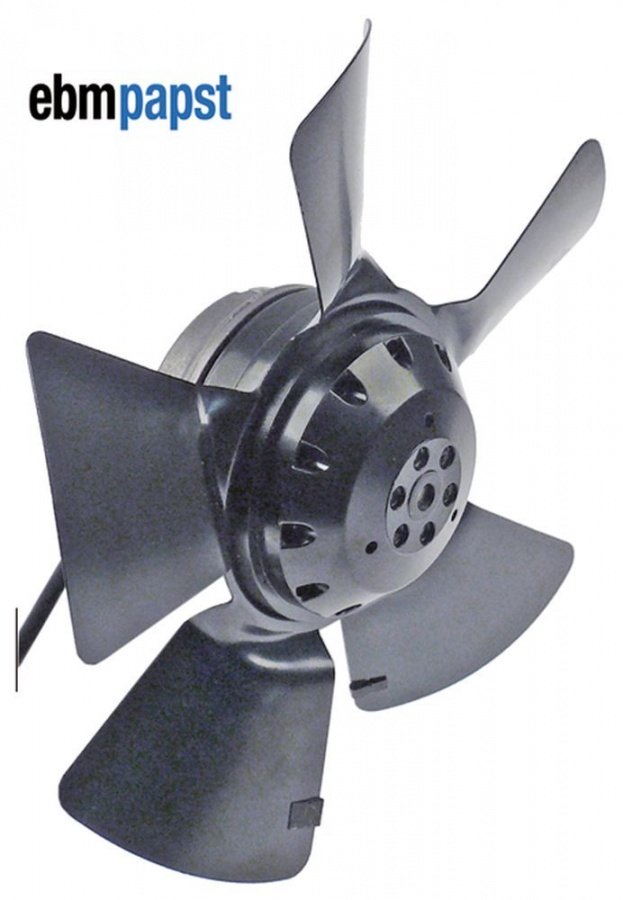 Ventilator EBM A4E250-AA04-01, diametru ø 250 mm, 32W, 230V, condensator 1 µF - 601618