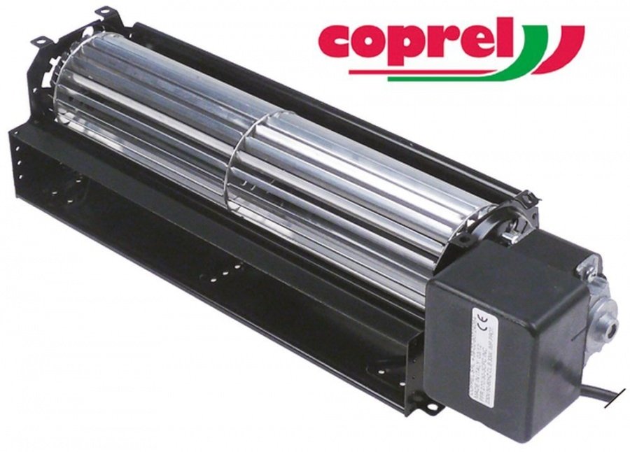cross flow fan COPREL FFR roller ø 60mm roller length 270mm laminated core thickness 30mm