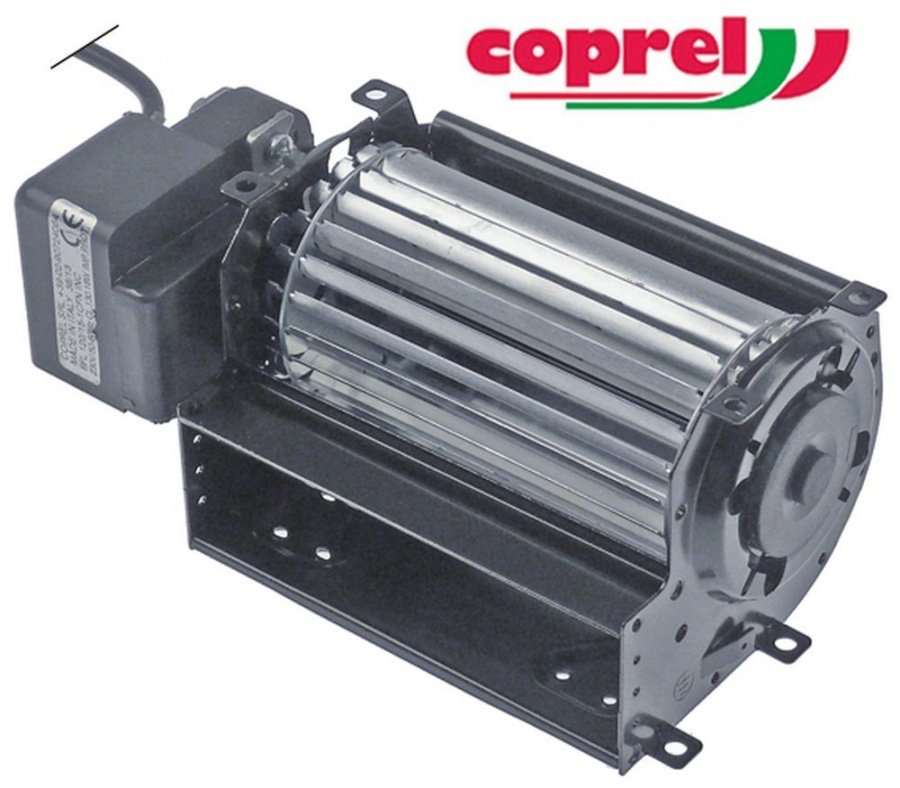 cross flow fan COPREL FFL roller ø 60mm roller length 120mm laminated core thickness 15mm