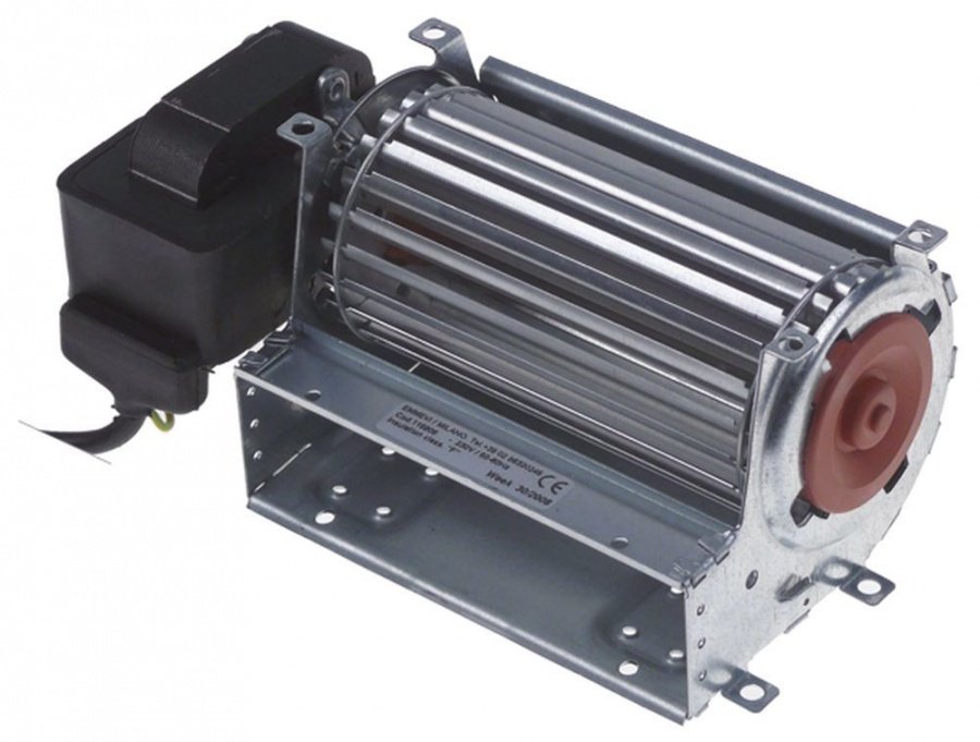 cross flow fan refrigeration roller length 120mm roller ø 60mm motor position left 230V 50Hz 19W