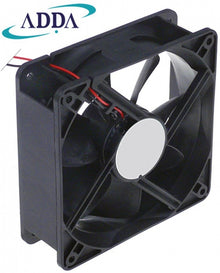 Ventilator 12V DC, 10 W, patrat 120 x 120 mm, H 38 mm, cu rulmenti cu bile - 601712