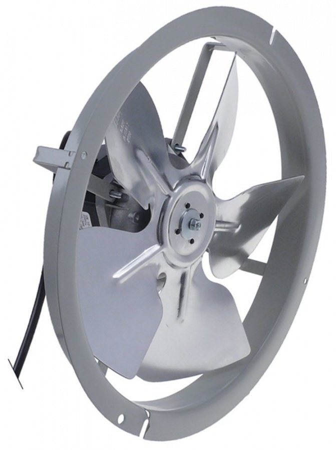 fan 230V 10W 50/60Hz fan wheel ø 230mm shaft length 13mm L 79,5mm W 277mm