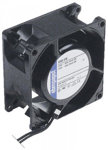 axial fan L 80mm W 80mm H 38mm 230V AC 50/60Hz 9W connection cable manuf. no. 8886 VW