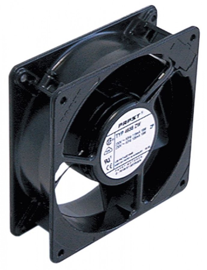 axial fan L 119mm W 119mm H 38mm 230VAC 50/60Hz 13W bearing slide bearing