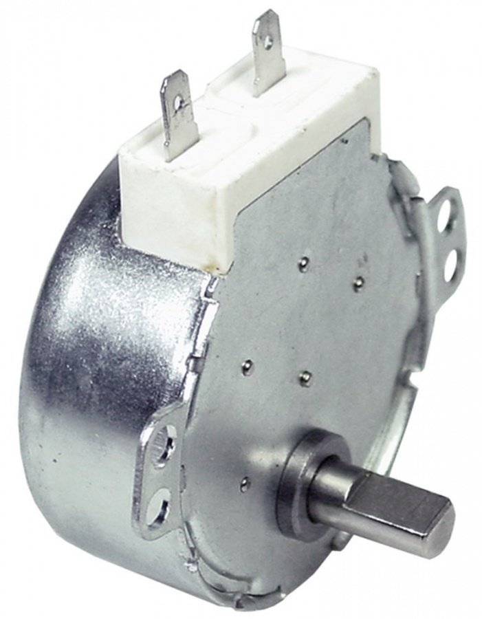 Motoreductor TEMPOMATIC tip TY49-II, 4 W,  230 V, 2,5 rpm, ø ax 5,4 x 7 mm, pentru vitrina - 601728