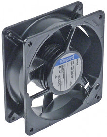 axial fan L 119mm W 119mm H 38mm 230V AC 50Hz 13W bearing ball bearing connection male faston 2,8mm