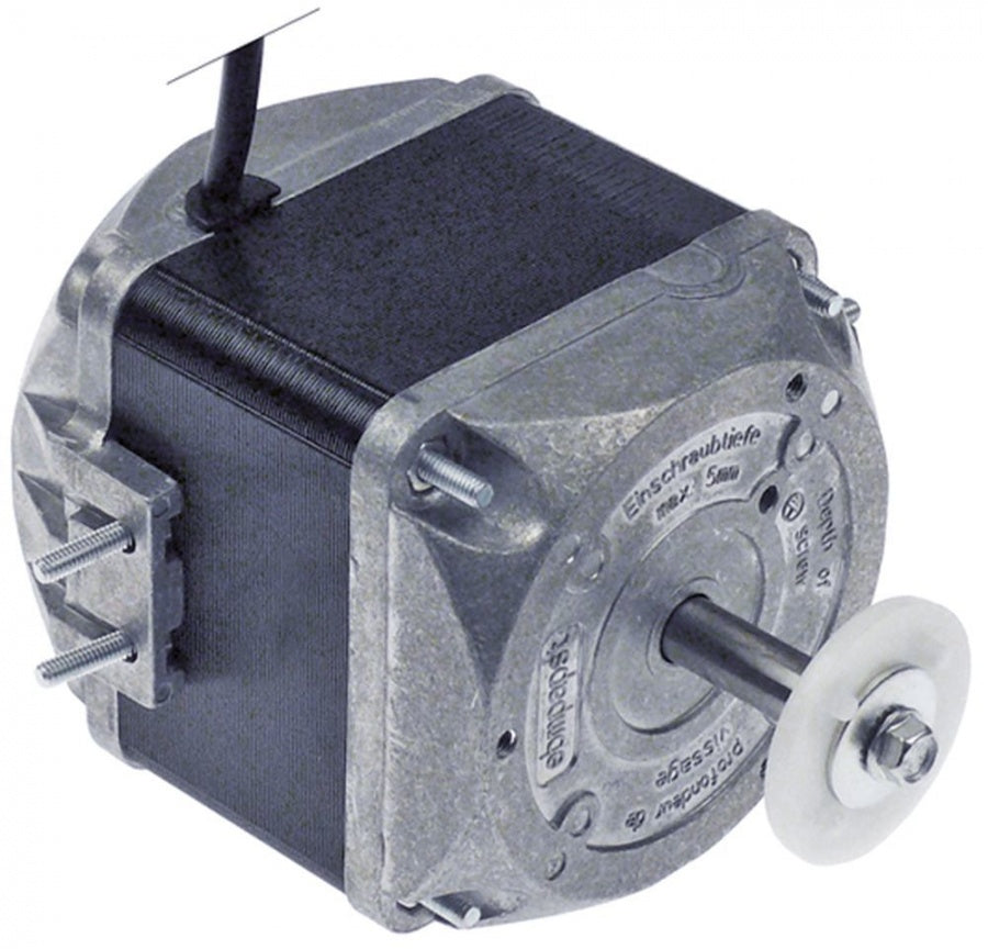 fan motor 34W 230V 50/60Hz L1 61mm L3 125mm W 92mm cable length 1500mm 1300/1550rpm ebm-papst