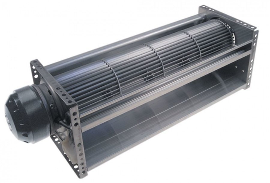 cross flow fan TAL 90/397/N roller ø 90mm roller length 397mm motor position left 220V/50Hz