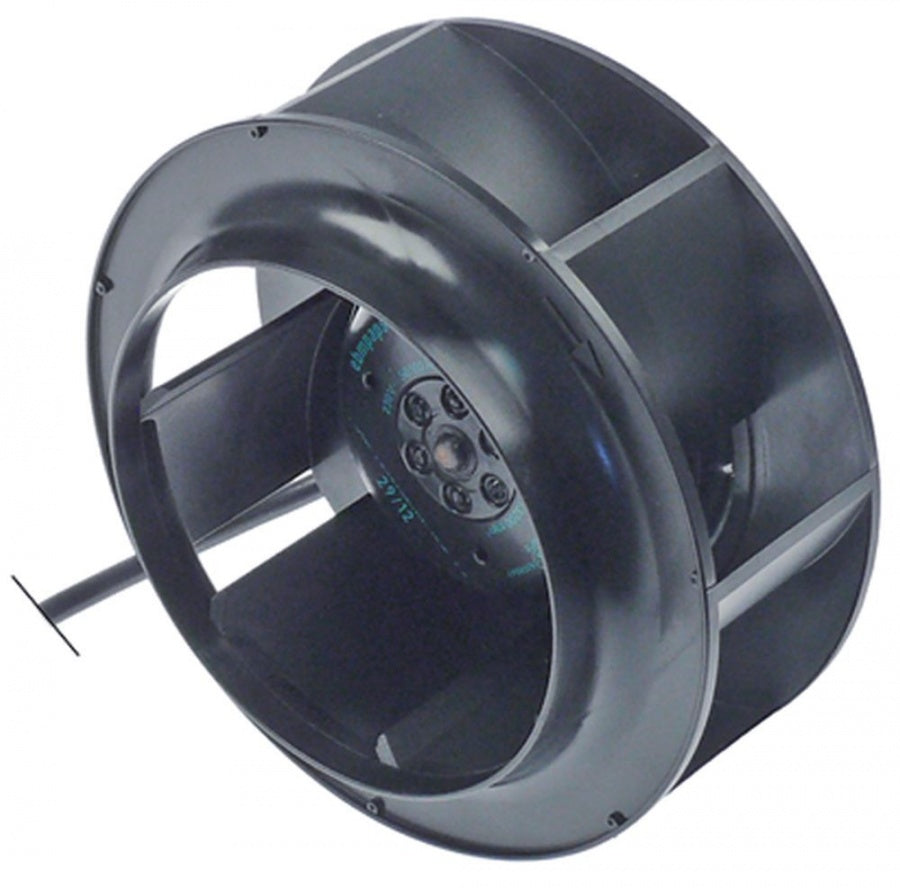 fan motor 230V alternating current 50/60Hz 36W H1 60mm D1 ø 130mm H2 100mm