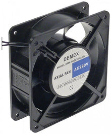 axial fan L 120mm W 120mm H 40mm 220-240 50-60Hz 32W bearing slide bearing manuf. no. PD120B/S