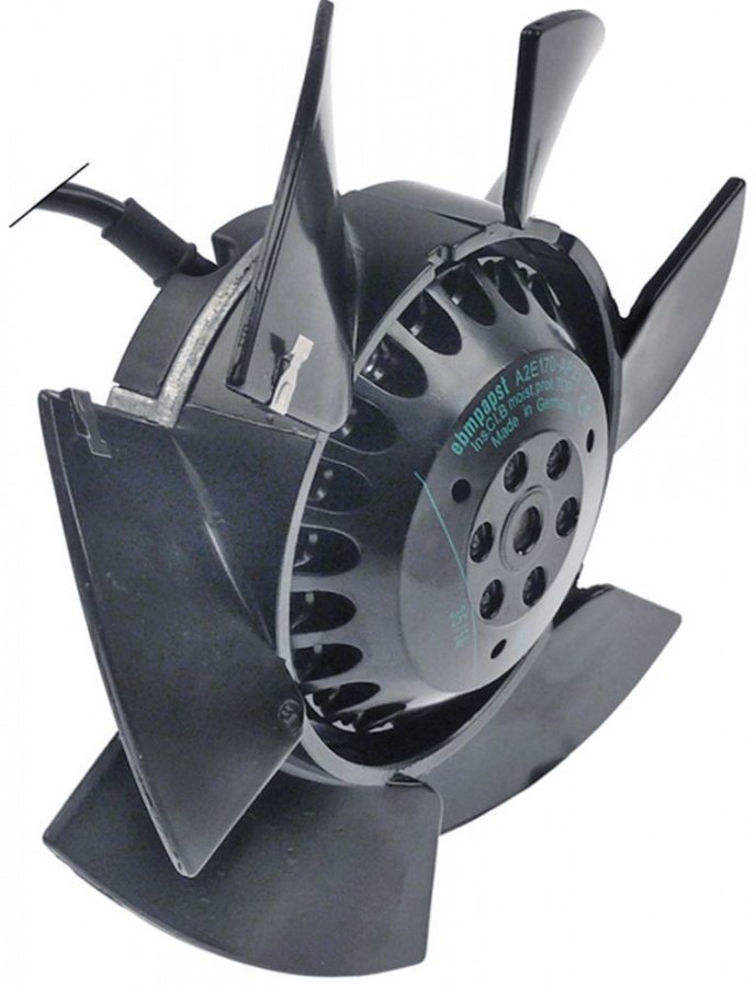 fan  fan wheel ø 170mm vanes 6 230V 50Hz 50/46W 2500rpm cable length 400mm ebm-papst