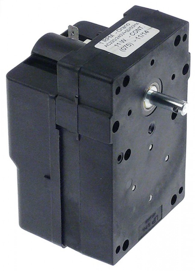Motoreductor LIP 075, 11 W, 220/240V, 50/60 Hz, 1 rpm, ax ø 7 mm - 601967