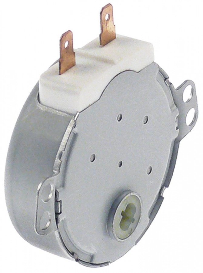 gear motor 3,5W 220-240V AC 50-60Hz 10-12rpm shaft ø 6,5x4,5mm ø 49mm for microwaves type