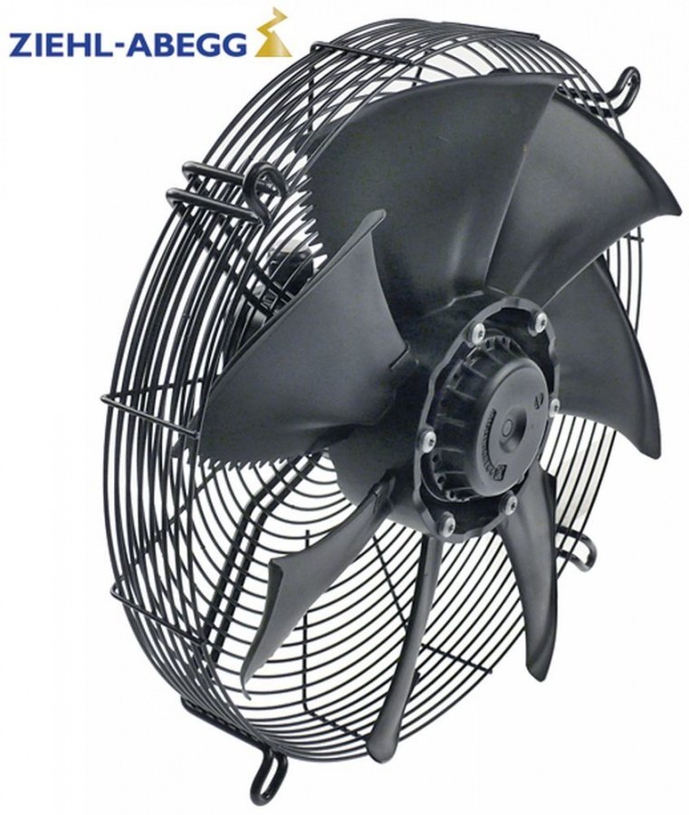 axial fans fan wheel ø 400mm 230V 50/60Hz 240/330W mounting distance 470mm hole ø 10mm 1340/1480rpm