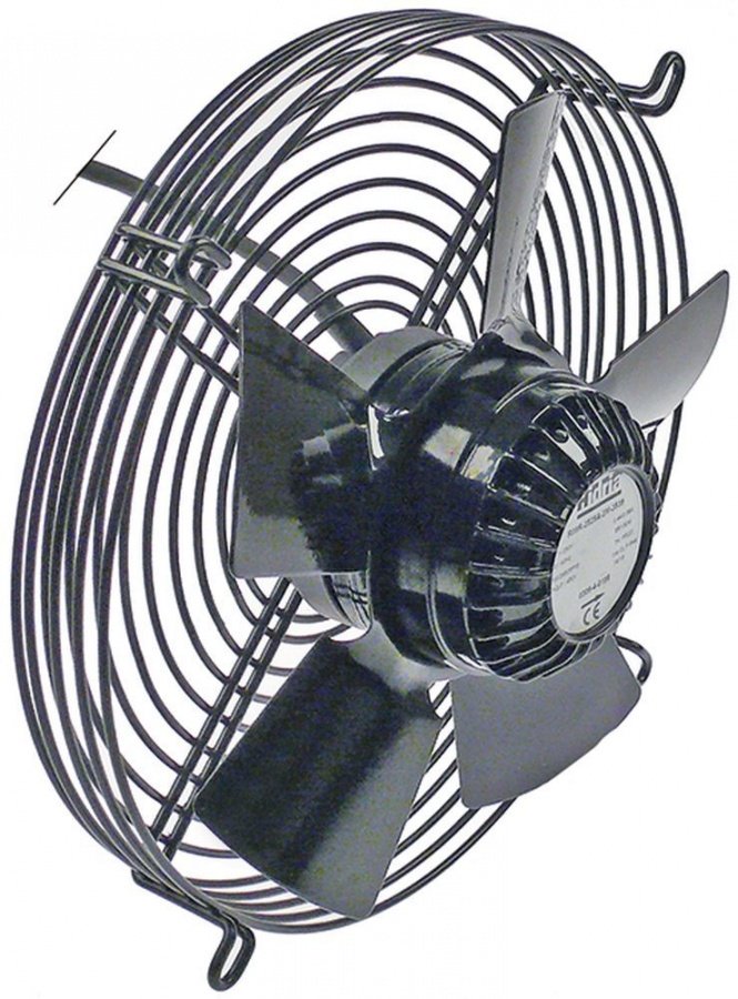 fan 230V 50/60Hz 48/55W HIDRIA suitable for AFINOX type R09R-2528P-4M-1546 1310/1470rpm H 80mm