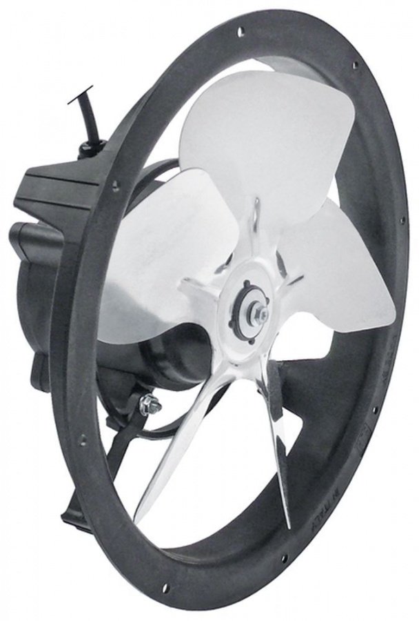 fan fan wheel ø 200mm 230V 50/60Hz 10W ø 250mm 1400rpm connection 2-wire cable length 2000mm ELCO