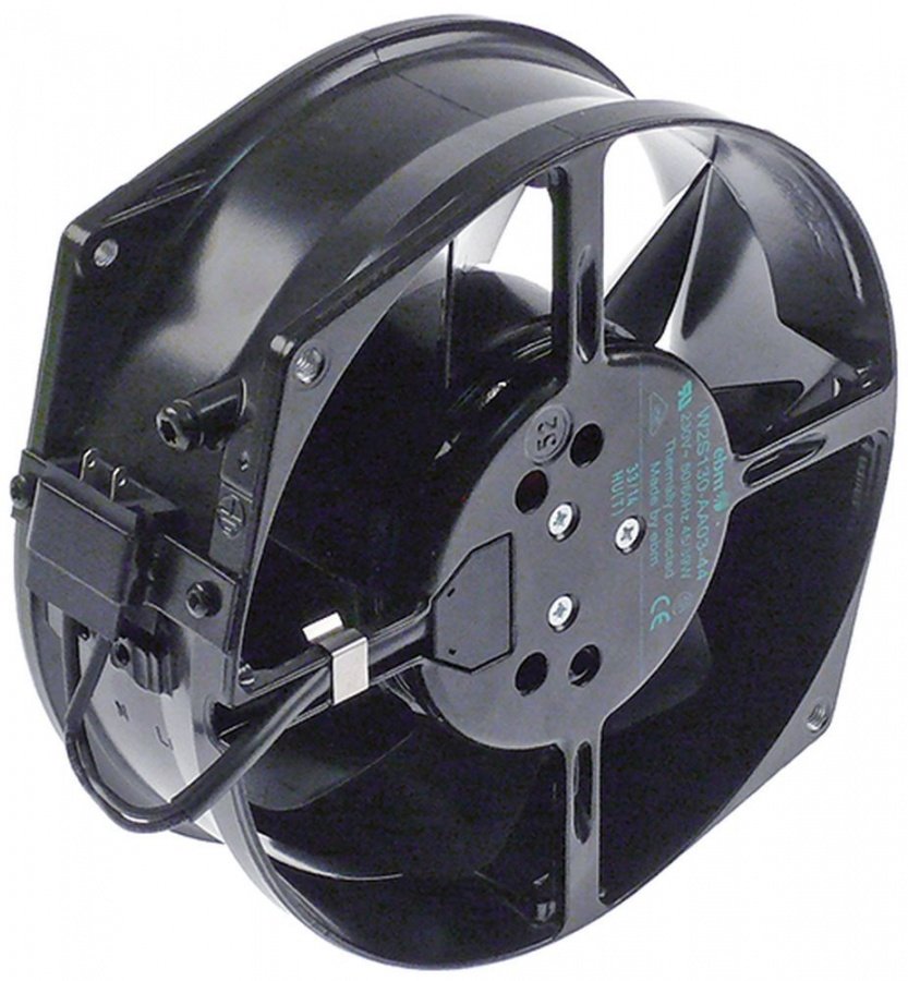 axial fan L 172 mm W 150 mm H 55 mm 230  50/60Hz 45/39W bearing ball bearing