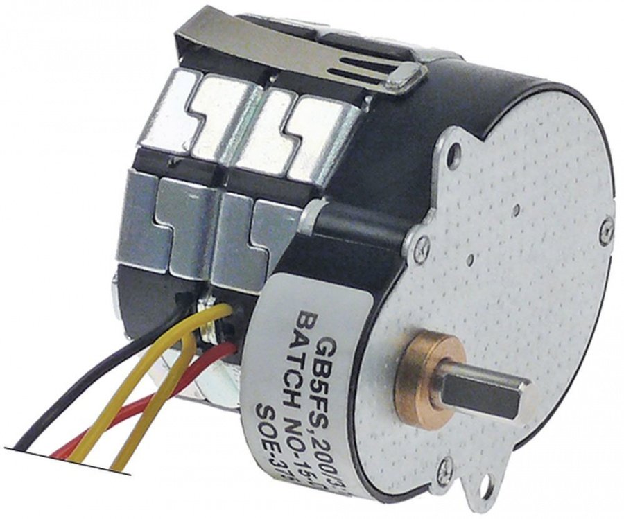 motoreductor MOTEC tip 04BUA1 230V 50Hz 500rot/min ø ax 6mm L 46mm L 48mm Î 65mm