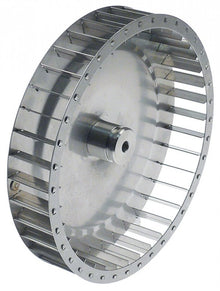 Elice/turbina ventilator ø 200mm, int. ø 6,5x8mm, H 38 mm, cu 38 aripioare, Tecnoeka 00005870