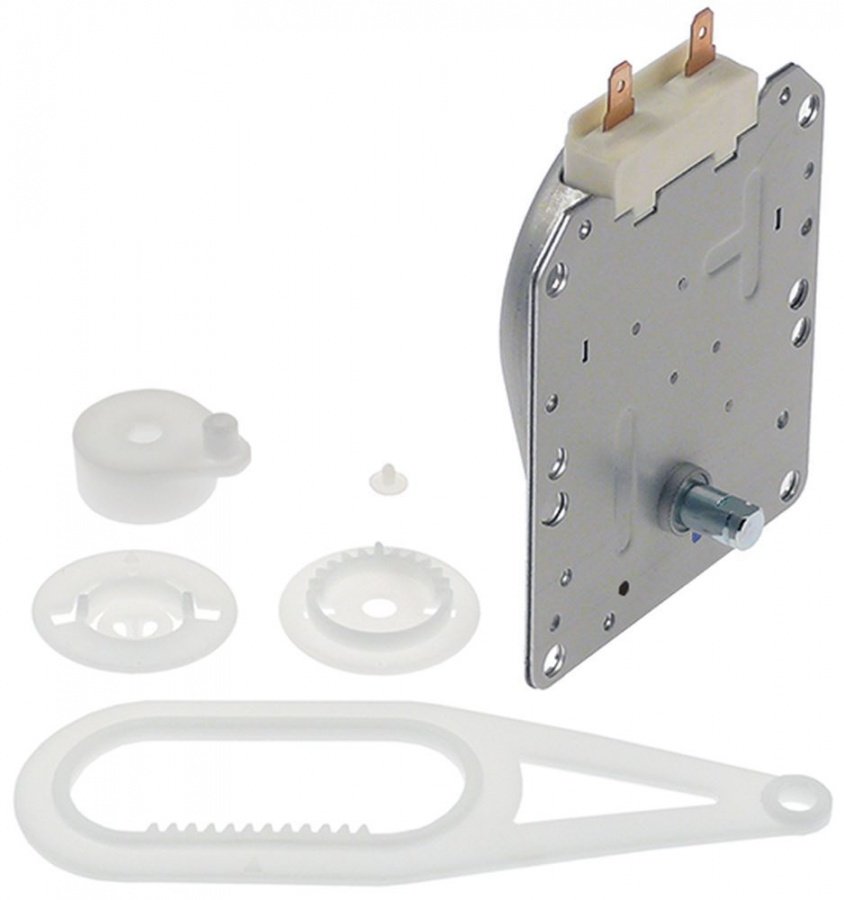 motoreductor tip 7E K24FUN02 2,3/1,9watt 230V tensiune AC 50/60Hz 25,3/30,3rot/min ø ax 6,5x6mm