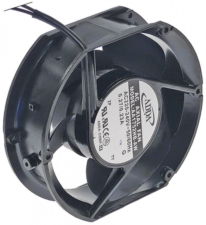 ventilator axial L 172mm L 150mm Î 51mm 220-240V 50-60Hz nr. producător racord cablu