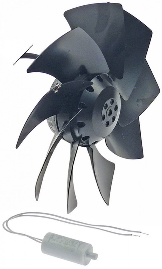 Ventilator A4E250-AI02-10, 42/45 W, 230 V, 1400/1630 rpm, ø elice 250 mm, 9 palete, pentru suflare aer - 602171