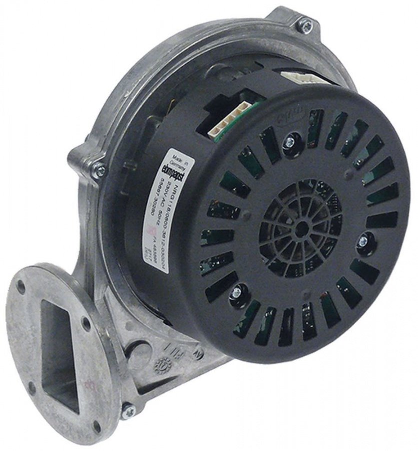 ventilator centrifugal 230V tensiune AC 50Hz 55watt Î1 156mm L1 160mm D1 ø 126mm L1 90mm